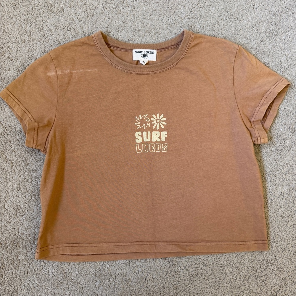 Surf locos baby tee